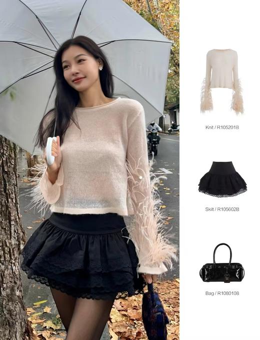 JR2025春新款针织衫R105201B 商品图3