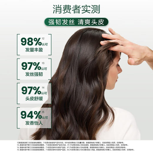 馥绿德雅小白珠修护洗发水蓬松清爽控油强韧无硅油洗发露600ml【CDF】 商品图5