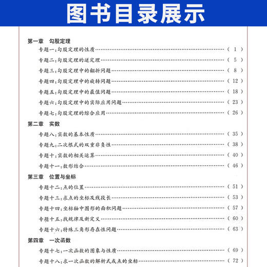 2025重难点专题突破七八九年级上册数学北师大版物理教科版 初中名校题库初一二三练习册 商品图4