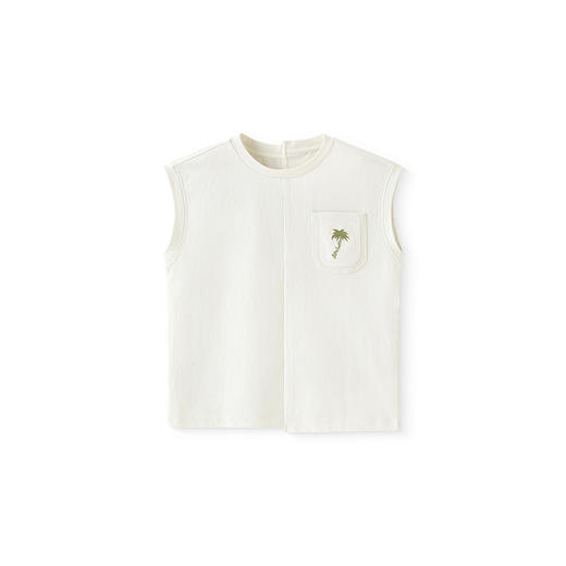 【商场同款】英氏儿童衣服夏季透气休闲背心男童坎肩背心2025新款 商品图4