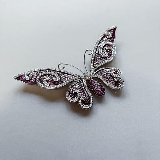 ONLY系列 925银蝴蝶 艺术胸针 商品图0