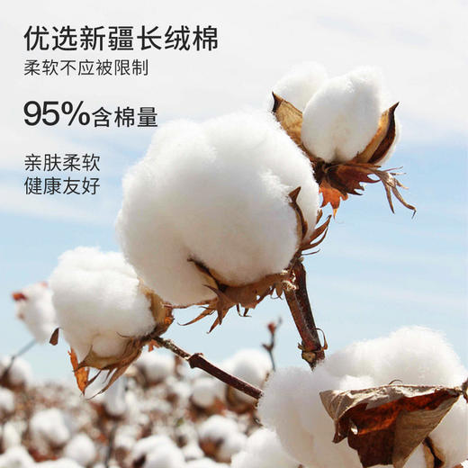 【新疆长绒棉❗️5A保暖内衣套装】新疆棉料，自然很柔软！情侣女纯棉秋冬打底圆领秋衣秋裤男 商品图1