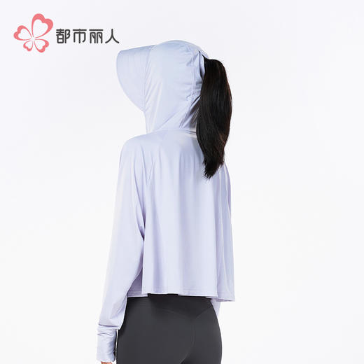 都市丽人女士防晒单件上衣薄防晒防晒系列单件上衣LHH7A3 商品图3