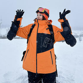 拓路者单板滑雪服男女款防风防水专业户外运动冲锋衣石墨烯棉服