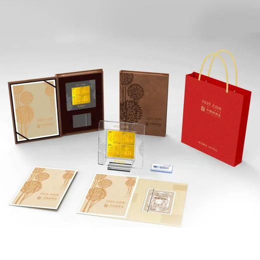 2025蛇年邮票金 纯金2克  商品图4