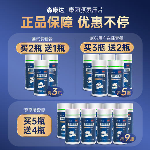 康阳源素【买三送二】周期装官方旗舰店正品 康阳元素 森康达康阳 商品图3