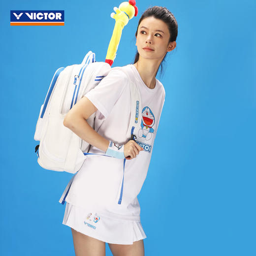 胜利威克多 哆啦A梦联名系列 女款短裙 K-505DRM 商品图4