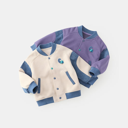 【双面空气层】齐齐熊宝宝棒球服外套男童春秋款2025新款儿童上衣 商品图7