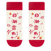【8双更值❗️新年就要穿年袜】穿上开启元气满满的一年，袜子女本命年大红马年袜子ins趣味文字萬事如意中筒棉袜 商品缩略图4