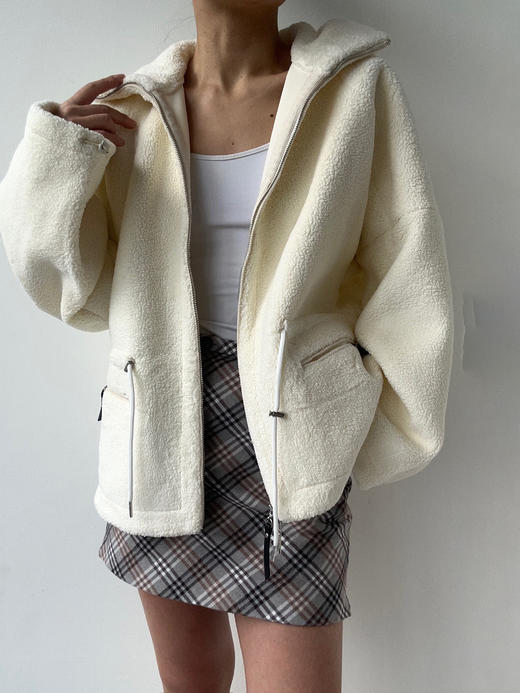 VC｜HD24013IV Lucia jacket 外套 [ 米白 ]【HOLIDAY】 商品图2