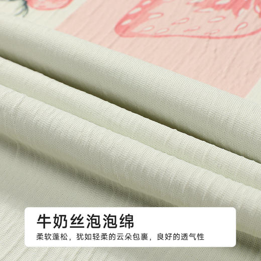 都市丽人女士特价棉质短袖套装薄牛奶丝泡泡绵超值精选短袖类LHH2J3 商品图6