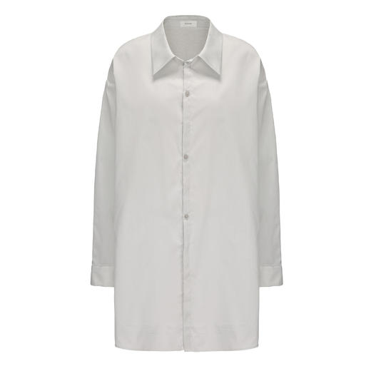 Ruohan 水色拼接经典款衬衫 商品图3