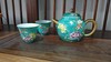 绿地扒花花鸟茶具套 商品缩略图0