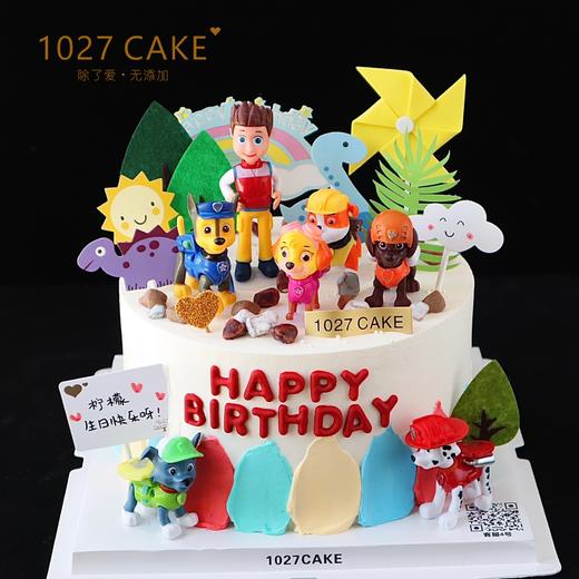 1027CAKE |汪汪队 狗狗主题蛋糕 商品图0