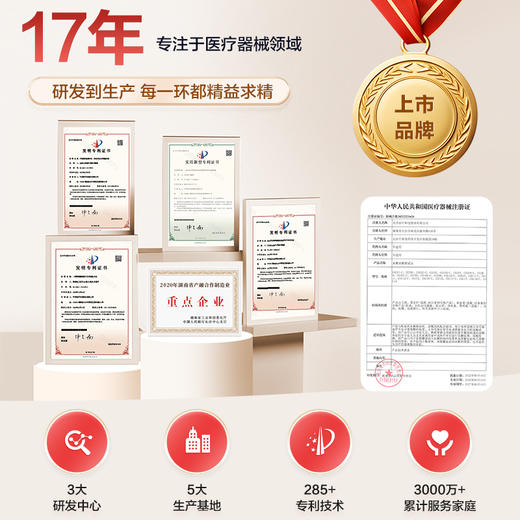 可孚逸信血糖尿酸双功能家用测试仪 精准检测 商品图4