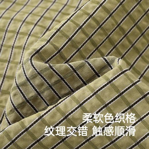 英氏儿童衬衫春夏长袖森系户外休闲POLO衫男孩百搭格子衫新款 商品图2