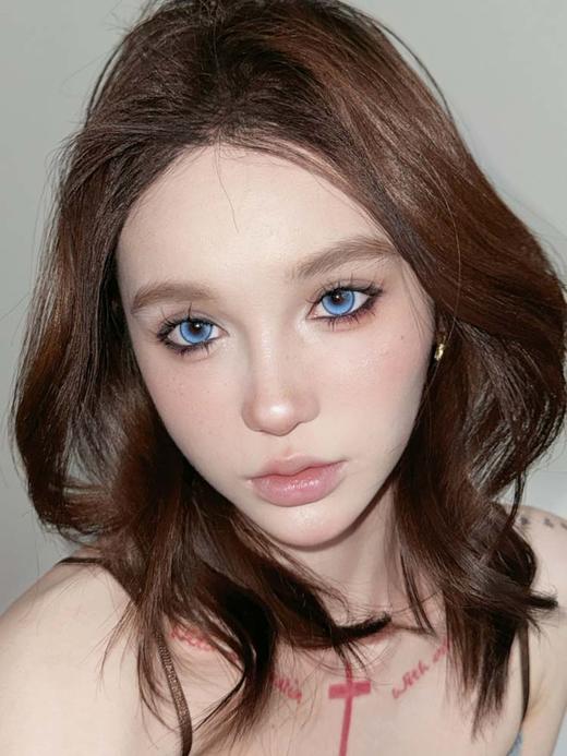 DorisCon 半年抛 北海水晶 直径14.5mm着色14.0mm 商品图3