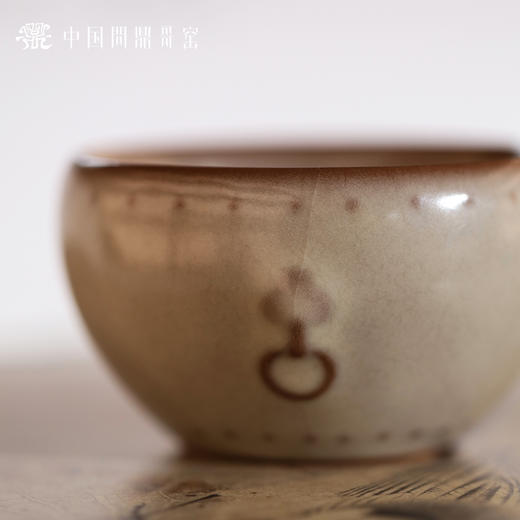 问鼎哥窑玖发发战鼓杯 招财进宝战鼓杯 商品图2