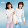 【亲肤棉弹】男女童棉感家居套装亲肤舒适睡衣秋衣裤套装安奈儿童装JM517033 商品缩略图1