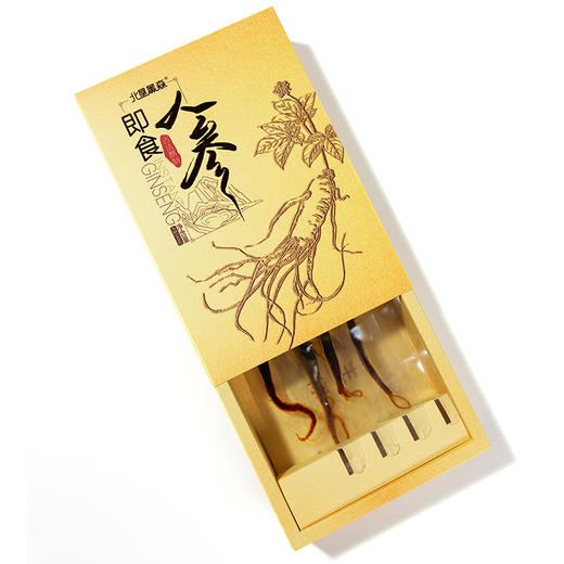 【质农】正宗长白山足龄即食人参 自然生长4-5年人参好原料20多道工序还原古法工艺 滋养佳品 商品图3