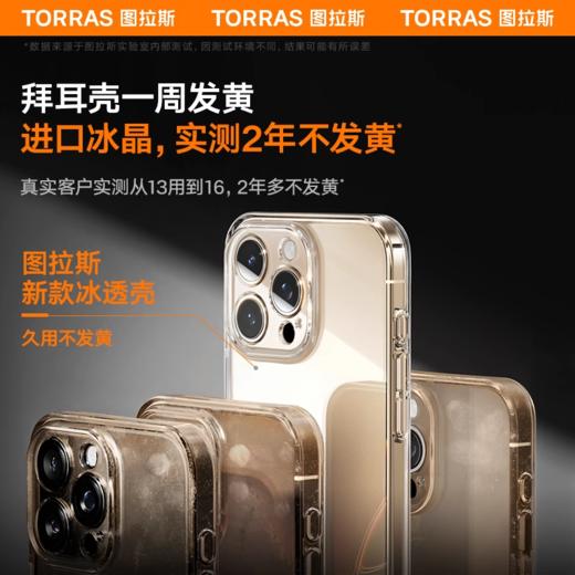 图拉斯-晶透系列手机保护壳-苹果(透明) 商品图2