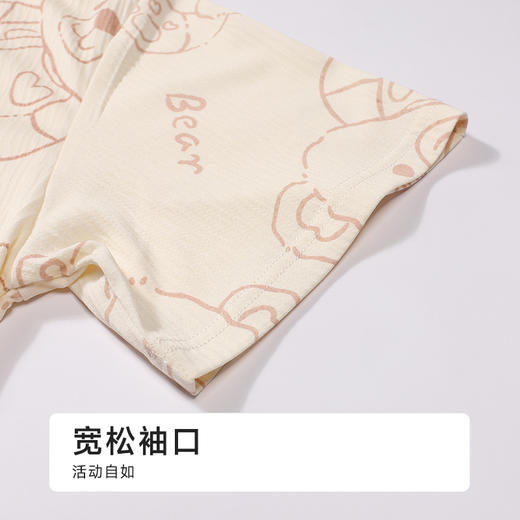 都市丽人女士特价棉质短袖套装薄牛奶丝泡泡绵超值精选短袖类LHH6B3 商品图5