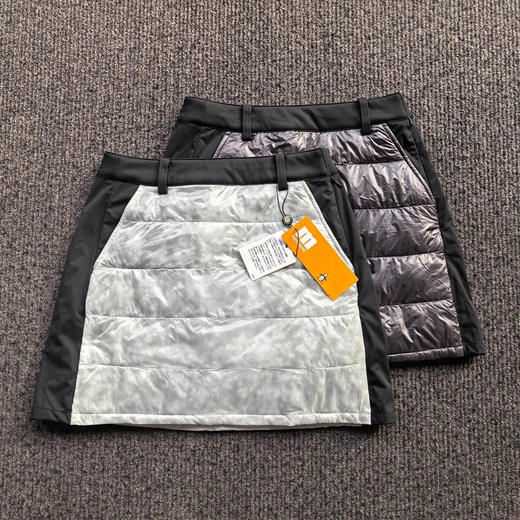 正品日单万星威女士高尔夫棉短裙 秋冬款短裙
灰色5 7 9 11码，黑色7 9码各几条
原价20900日元 商品图0