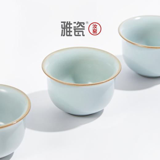 汝窑小福星盖碗组 商品图3