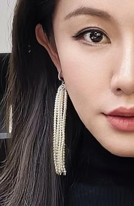 阮仕飒系列  S925银淡水珍珠耳饰 2.5-3mm  ES240020SD 商品图5