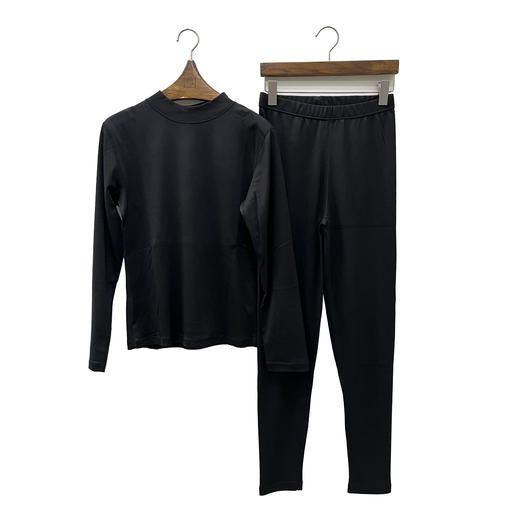 【保暖套装】【99元2套】女士亲肤保暖中领套装冬季打底保暖套装保暖衣裤【FF22828】 商品图0