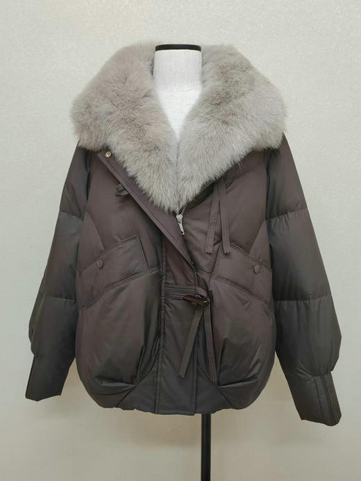 大毛领保暖羽绒服 商品图4