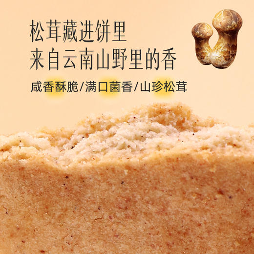 【官方正品】云南白药食养草果饼干85g酥性饼干咸香酥脆松茸茯苓松露多种味道可选源自独龙江 商品图3