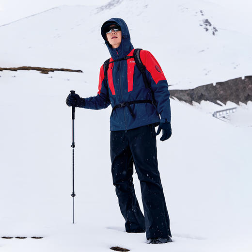 拓路者暴雨级防水冲锋衣户外露营男女款进藏旅行三合一冲锋登山服 商品图3