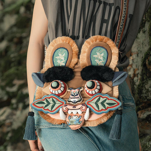 【1.21-2.6停发】芽小七原创小众设计石连褐放手机斜挎流行包包女ins2024新款潮 商品图0