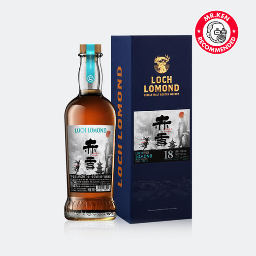 罗曼湖（Loch Lomond）赤雪18年单一麦芽苏格兰威士忌 商品图0