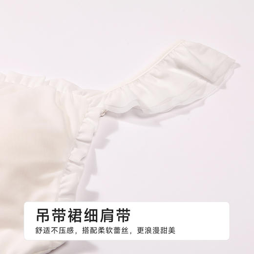 都市丽人女士特殊面料两件袍薄针织网纱好睡好眠两件套LHH4A4 商品图8