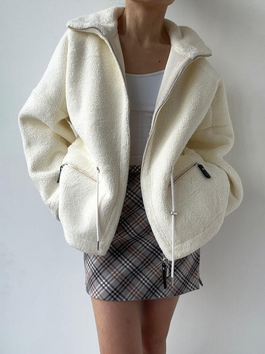 VC｜HD24013IV Lucia jacket 外套 [ 米白 ]【HOLIDAY】 商品图5