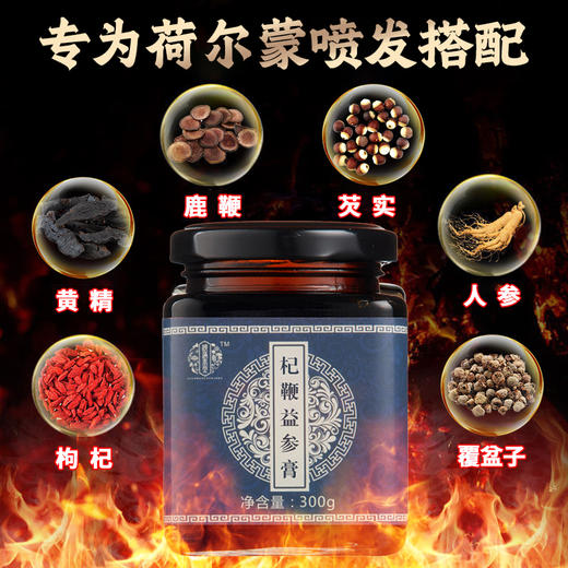 顺满春堂杞鞭益参膏杞鞭膏益肾膏男人膏食养养生茶买2送1 商品图1