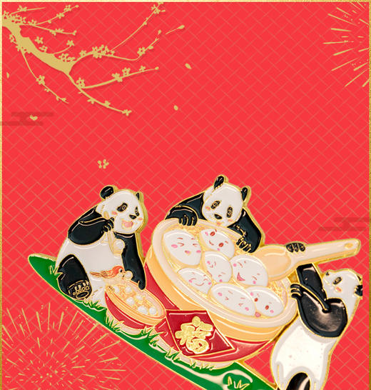 熊猫元宵冰箱贴 商品图3