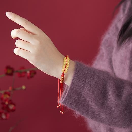 中国钱币博物馆·五帝钱吉祥手串 | 以五帝钱和乾隆祈福金钱为灵感，成就腕间贵气和祈愿 商品图0