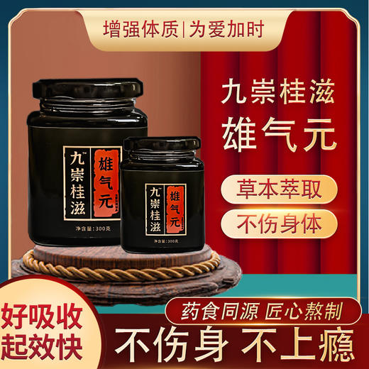 九崇桂滋雄气元益精男性助渤肾补滋养匠心熬制膏滋 商品图0