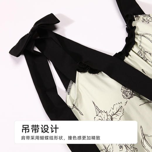 都市丽人女士棉质背心裙薄40支TC拉架亲情蜜语袖类LHH6E6 商品图6