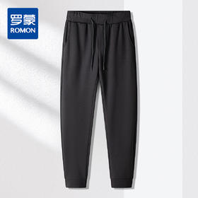 【仿丝光】罗蒙男士四面弹卫裤舒适运动裤男裤百搭休闲裤男束脚裤子男
