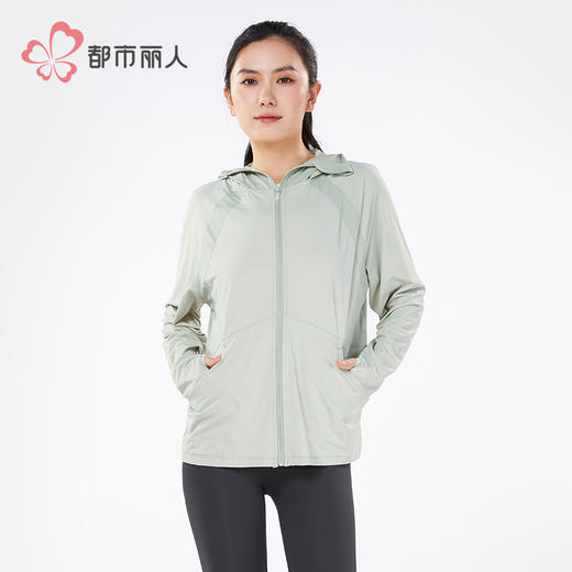 都市丽人女士防晒单件上衣薄防晒防晒系列单件上衣LHH7A1 商品图1
