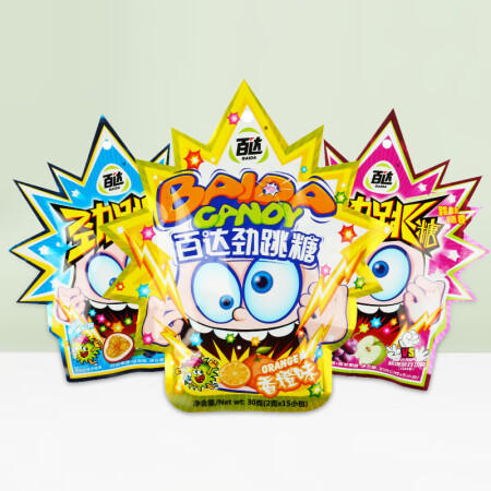 百达劲跳糖(葡萄味)20g 商品图0