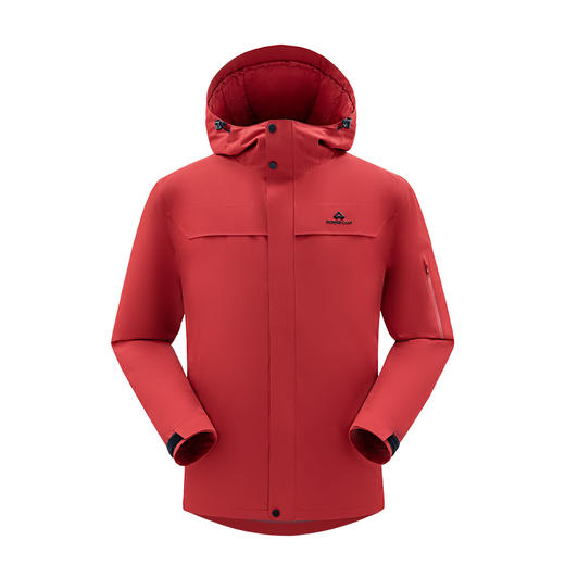 林更新同款【朱雀棉服冲锋衣】拓路者索罗娜棉衣男2024年冬季雪群防水外套 商品图4