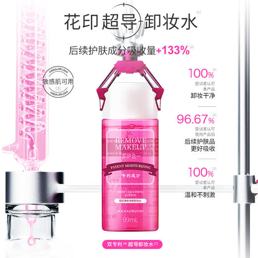 花印清新净颜卸妆水99mL 超导款（国产） 商品图1
