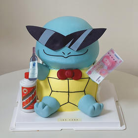 杰尼龟 ｜ 奶酪霜抹面