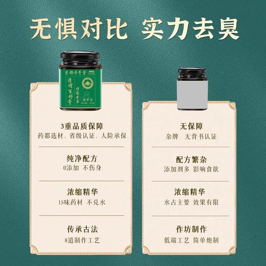 唯恩本草清谓百舒膏京都丹膏堂清口气干苦舌苔厚健脾调湿唯恩本草 商品图4