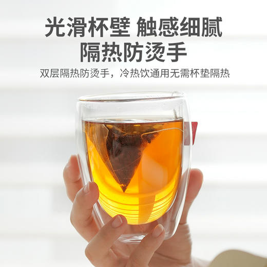 雅集玻璃杯极简杯350ml（中号） 商品图6
